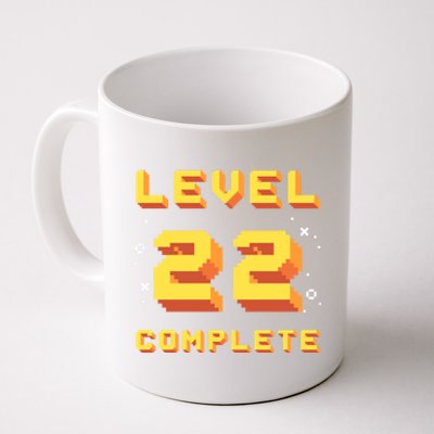 Born In 1999 Level 22 Complete 22th Birthday Retro Gaming Gift Coffee Mug