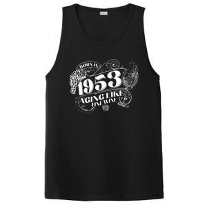 Born In 1953 70th Birthday Aging Like Fine Wine PosiCharge Competitor Tank