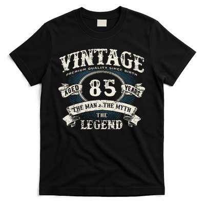 Born In 1937 Vintage Classic Dude 85th Years Old Birthday T-Shirt