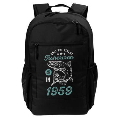 Born In 1959 62 Years Old Vintage 62nd Birthday Fisherman Backpack