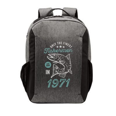 Born In 1971 50 Years Old Vintage 50th Birthday Fisherman Vector Backpack