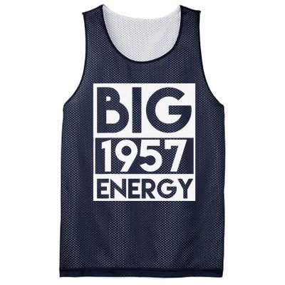 Born In 1957 Birthday 66 Year Old 66th Birthday Energy Mesh Reversible Basketball Jersey Tank