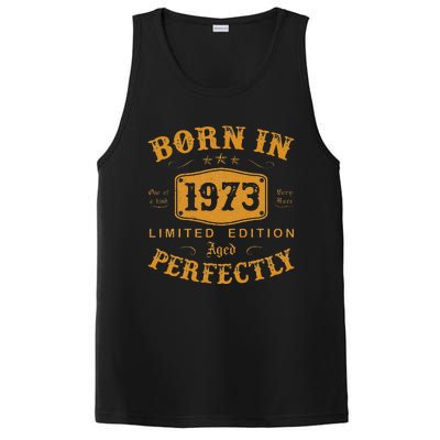 Born In 1973 50 Years Old 50th Birthday Gifts For PosiCharge Competitor Tank