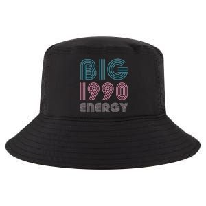 Born In 1990 33 Years Old Birthday Big 1990 Energy 90s Cool Comfort Performance Bucket Hat