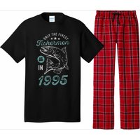 Born In 1995 26 Years Old Vintage 26th Birthday Fisherman Pajama Set