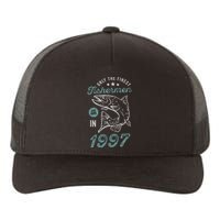 Born In 1997 24 Years Old Vintage 24th Birthday Fisherman Yupoong Adult 5-Panel Trucker Hat