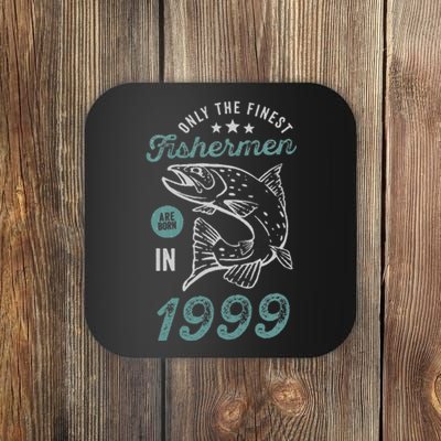 Born In 1999 22 Years Old Vintage 22nd Birthday Fisherman Coaster