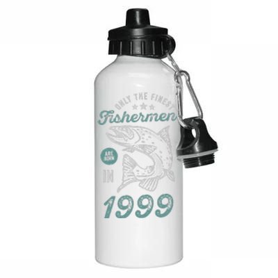 Born In 1999 22 Years Old Vintage 22nd Birthday Fisherman Aluminum Water Bottle