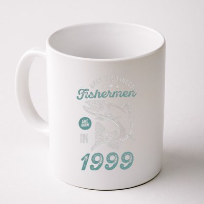 Born In 1999 22 Years Old Vintage 22nd Birthday Fisherman Coffee Mug