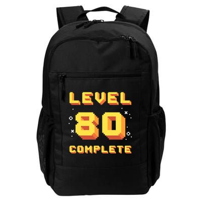 Born In 1941 Level 80 Complete 80th Birthday Retro Gaming Backpack