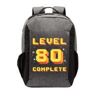 Born In 1941 Level 80 Complete 80th Birthday Retro Gaming Vector Backpack