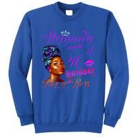 Born In 1975 Stepping Into My 46th Birthday Black Gift Sweatshirt