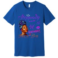 Born In 1975 Stepping Into My 46th Birthday Black Gift Premium T-Shirt