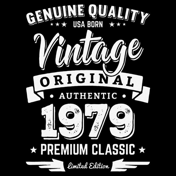 Born In 1979 Vintage Birthday Made In 1979 S Sweatshirt