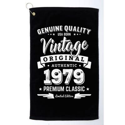 Born In 1979 Vintage Birthday Made In 1979 S Golf Towel