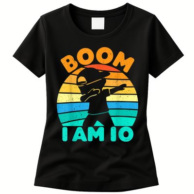 Boom I'm 10 Years Old 10th Birthday Party Dabbing K.i.d.s Boys Womens T-Shirt