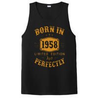 Born In 1958 65 Years Old 65th Birthday Gifts PosiCharge Competitor Tank