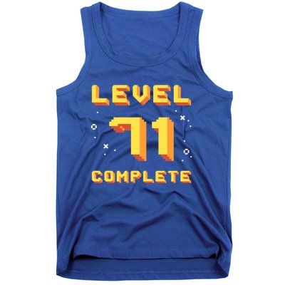 Born In 1950 Level 71 Complete 71th Birthday Retro Gaming Funny Gift Tank Top