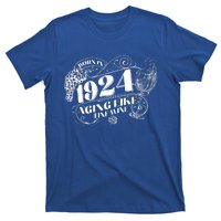 Born In 1924 100th Birthday Aging Like Fine Wine T-Shirt