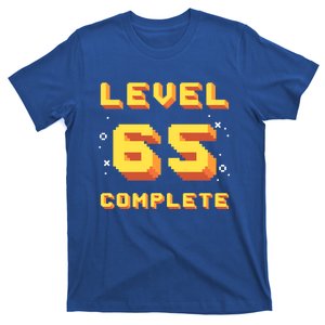 Born In 1956 Level 65 Complete 65th Birthday Retro Gaming Gift T-Shirt