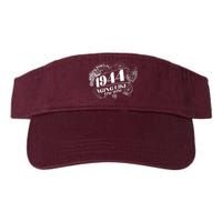 Born In 1944 80th Birthday Aging Like Fine Wine Valucap Bio-Washed Visor