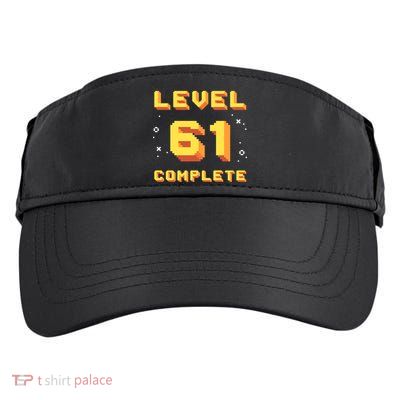 Born In 1960 Level 61 Complete 61th Birthday Retro Gaming Meaningful Gift Adult Drive Performance Visor