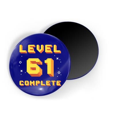 Born In 1960 Level 61 Complete 61th Birthday Retro Gaming Meaningful Gift Magnet