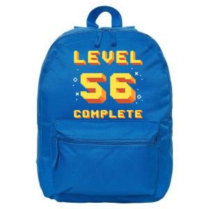 Born In 1965 Level 56 Complete 56th Birthday Retro Gaming Gift 16 in Basic Backpack