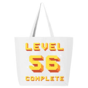 Born In 1965 Level 56 Complete 56th Birthday Retro Gaming Gift 25L Jumbo Tote