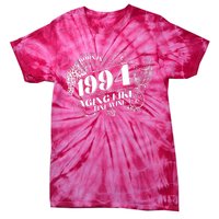 Born In 1994 30th Birthday Aging Like Fine Wine Tie-Dye T-Shirt