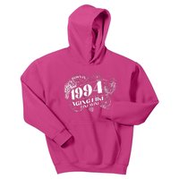 Born In 1994 30th Birthday Aging Like Fine Wine Kids Hoodie