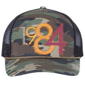 Born In 1984 For Husband The Man The Myth The Legend Retro Rope Trucker Hat Cap