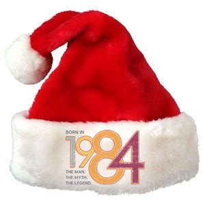 Born In 1984 For Husband The Man The Myth The Legend Premium Christmas Santa Hat