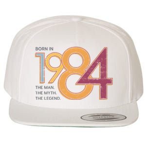 Born In 1984 For Husband The Man The Myth The Legend Wool Snapback Cap