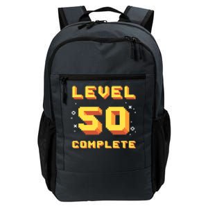 Born In 1971 Level 50 Complete 50th Birthday Retro Gaming Gift Daily Commute Backpack