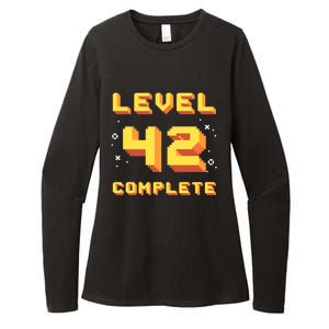 Born In 1979 Level 42 Complete 42th Birthday Retro Gaming Gift Womens CVC Long Sleeve Shirt