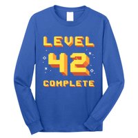 Born In 1979 Level 42 Complete 42th Birthday Retro Gaming Gift Long Sleeve Shirt