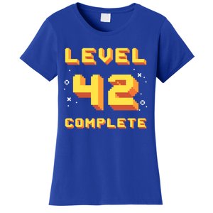 Born In 1979 Level 42 Complete 42th Birthday Retro Gaming Gift Women's T-Shirt