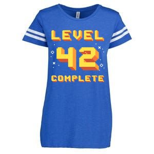 Born In 1979 Level 42 Complete 42th Birthday Retro Gaming Gift Enza Ladies Jersey Football T-Shirt