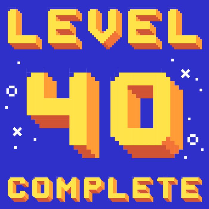 Born In 1981 Level 40 Complete 40th Birthday Retro Gaming Gift 16 in Basic Backpack