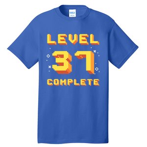 Born In 1984 Level 37 Complete 37th Birthday Retro Gaming Meaningful Gift Tall T-Shirt