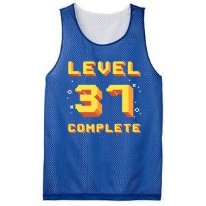 Born In 1984 Level 37 Complete 37th Birthday Retro Gaming Meaningful Gift Mesh Reversible Basketball Jersey Tank