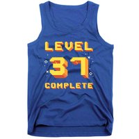 Born In 1984 Level 37 Complete 37th Birthday Retro Gaming Meaningful Gift Tank Top