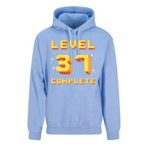 Born In 1984 Level 37 Complete 37th Birthday Retro Gaming Meaningful Gift Unisex Surf Hoodie