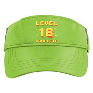 Born In 2003 Level 18 Complete 18th Birthday Retro Gaming Gift Adult Drive Performance Visor