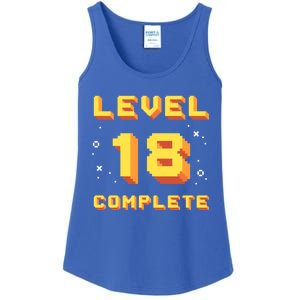 Born In 2003 Level 18 Complete 18th Birthday Retro Gaming Gift Ladies Essential Tank