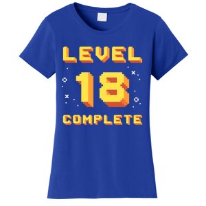 Born In 2003 Level 18 Complete 18th Birthday Retro Gaming Gift Women's T-Shirt