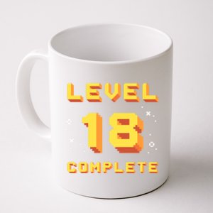 Born In 2003 Level 18 Complete 18th Birthday Retro Gaming Gift Coffee Mug