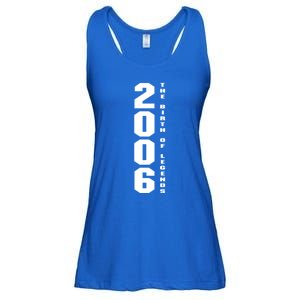 Born In 2006 The Birth Of Legends Anniversary Birthday Gift Ladies Essential Flowy Tank