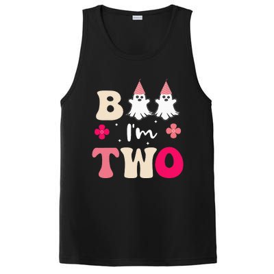 Boo Im 2 Two Yr 2nd Birthday Ghost Halloween Costume PosiCharge Competitor Tank